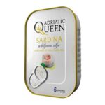 ADRIATIC QUEEN SARDINES IN SUNFLOWER OIL  30x105 gr.