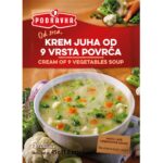 PODRAVKA CREAM OF 9 VEGETABLES  19X45g