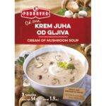 PODRAVKA CREAM OF MUSHROOM SOUP 18X54g