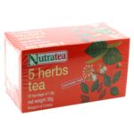 NUTRATEA 5-HERBS (SLEEVE) 24x20's