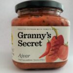 AJVAR "GRANNY'S SECRET" ROAST. PEPPERS W/TOMATO&CHILI 6x550gr